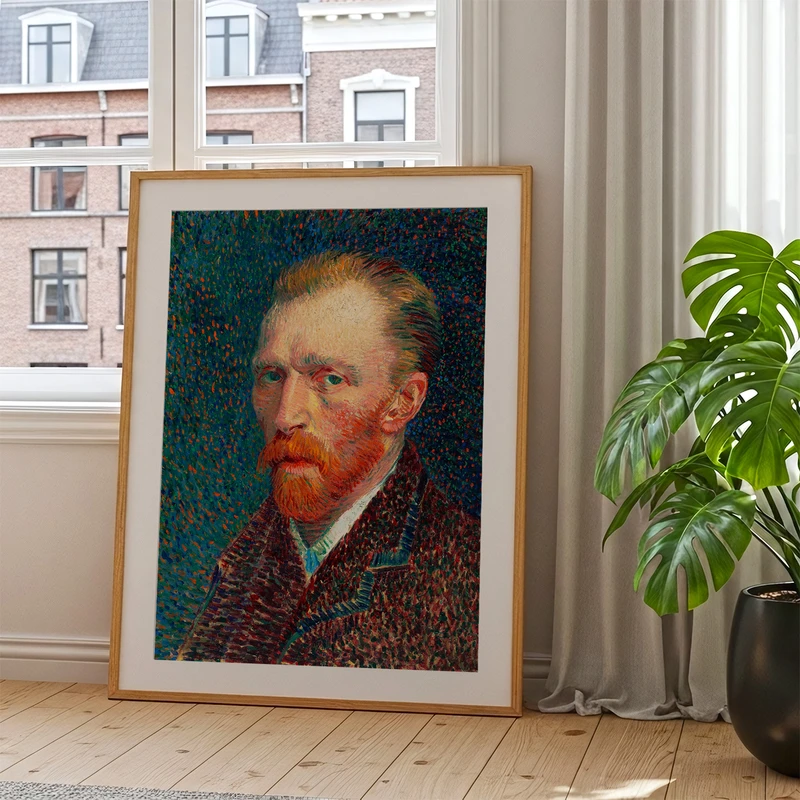 תמונה אמנותית – דיוקן עצמי של וינסנט ואן גוך