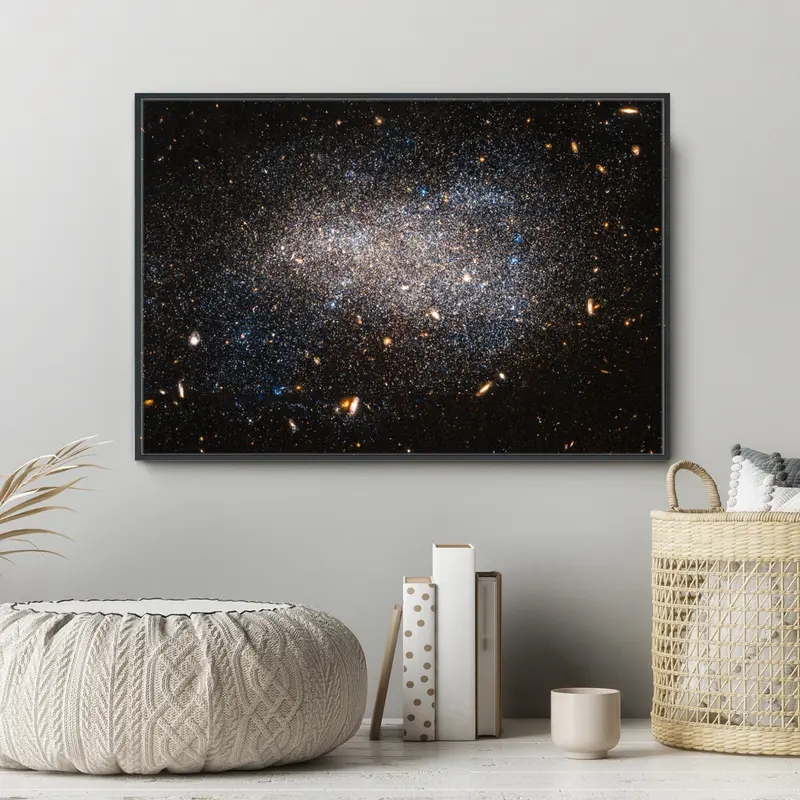 תמונה של גלקסיית האבק הכוכבי – צילום האבל