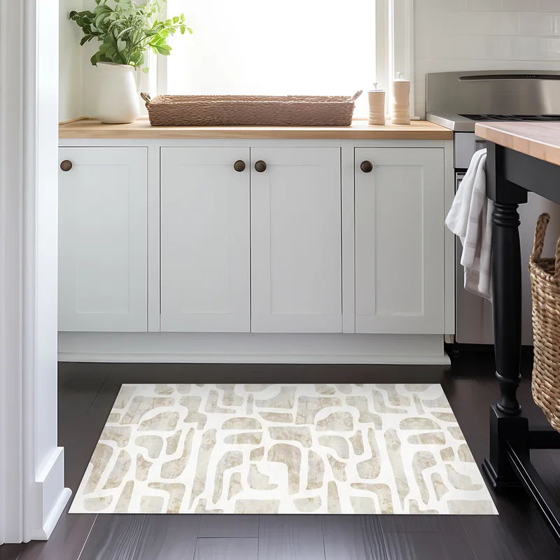 שטיח PVC למטבח - אבן