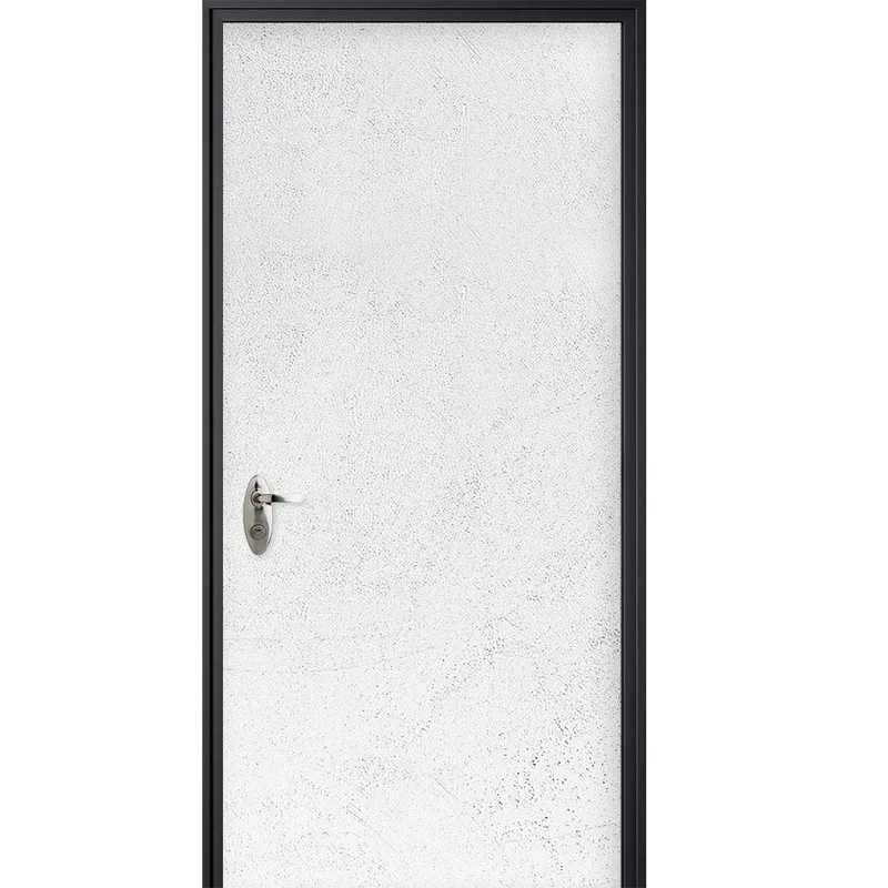 טפט לדלת PVC פרימיום- שליכט לבן