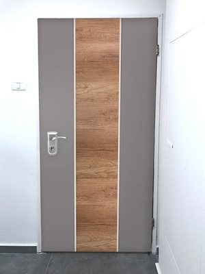 טפט לדלת LEGNO אפור