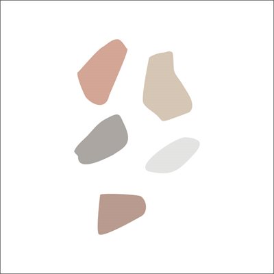 מדבקות קיר טרצו Pastel
