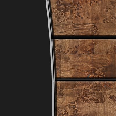 טפט לדלת WOOD 102 שחור