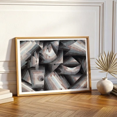 תמונה אמנותית – צורות ועומק Paul Klee