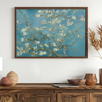 תמונת קיר אמנותית – פריחת שקד מאת ואן גוך