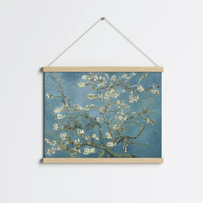 תמונת קיר אמנותית – פריחת שקד מאת ואן גוך