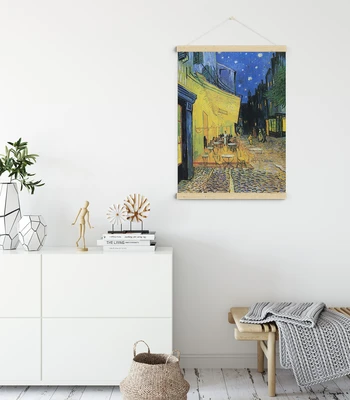תמונת קיר אמנותית – Café Terrace at Night מאת וינסנט ואן גוך