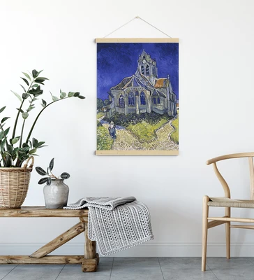 תמונת קיר אמנותית של הכנסייה באובר (1890)