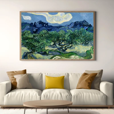 תמונת קיר קלאסית – עצי הזית של ואן גוך