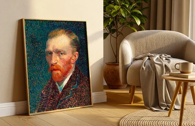 תמונה אמנותית – דיוקן עצמי של וינסנט ואן גוך