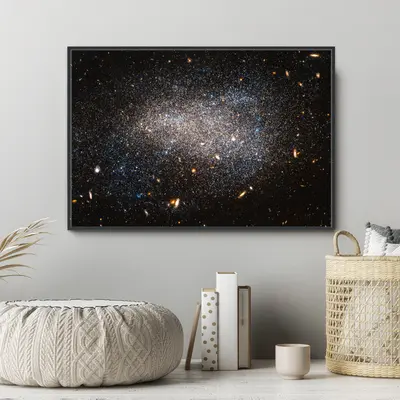 תמונה של גלקסיית האבק הכוכבי – צילום האבל