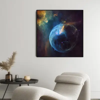 תמונה של ערפילית הבועה – צילום הטלסקופ האבל