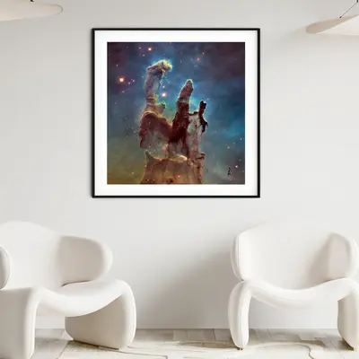 עמודי הבריאה – צילום מקורי מטלסקופ האבל