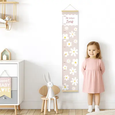 מד גובה קנבס לילדים - חינניות