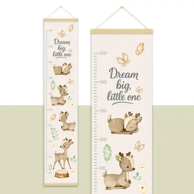 מד גובה לילדים- במבי הקטן שלי