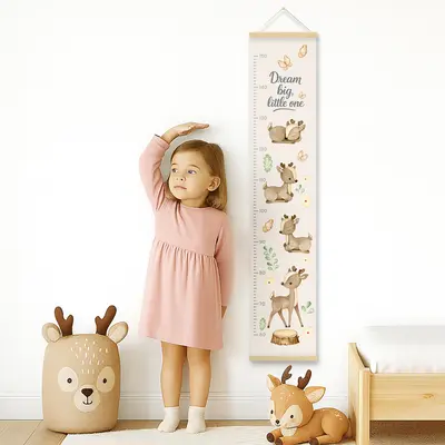 מד גובה לילדים- במבי הקטן שלי