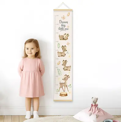 מד גובה לילדים- במבי הקטן שלי