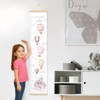 מד גובה כדורים פורחים לילדים