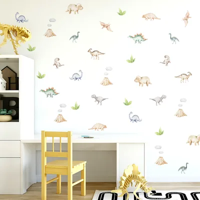 מדבקות קיר דינוזאורים – עיצוב לחדר ילדים