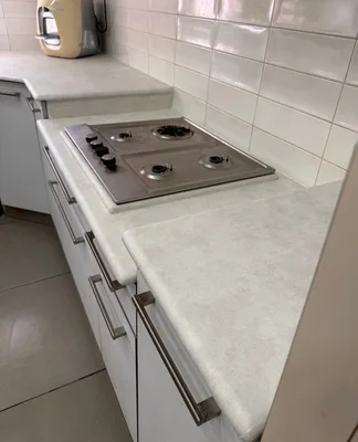 טפט פרימיום לשיש מטבח - אבן בהירה טקסטורה