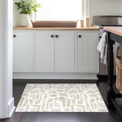 שטיח PVC למטבח - אבן