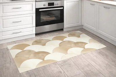 שטיח פי וי סי למטבח דגם קשתות