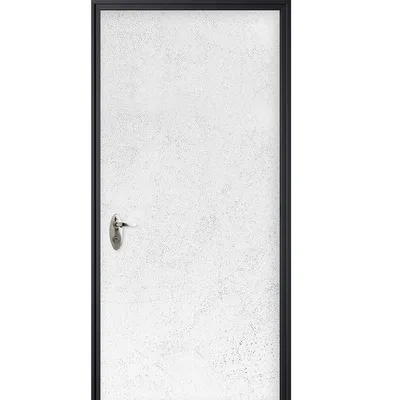 טפט לדלת PVC פרימיום- שליכט לבן