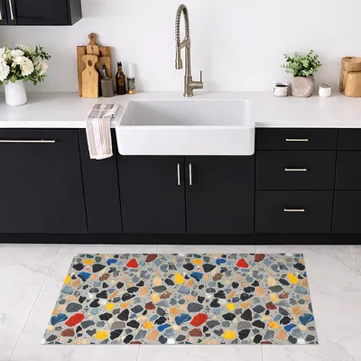 שטיח פי וי סי בעיצוב טרצו מודרני צבעוני