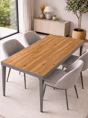 מפת שולחן PVC דגם בוצ'ר אלון טבעי