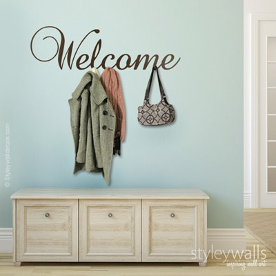 מדבקות קיר Welcome