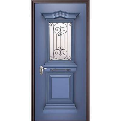 טפט לדלת GREEK כחול