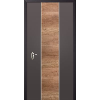 טפט לדלת LEGNO אפור כהה