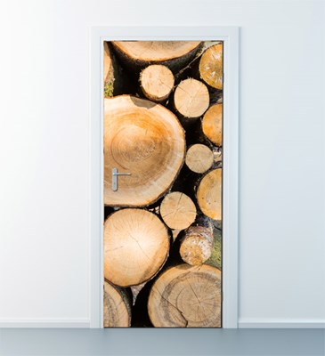 קורות עץ טפט לדלת