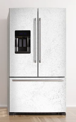 טפט פרימיום למקרר- שליכט לבן